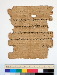 4. Un papiro greco della Collezione del Museo: PUL Zen. 1 r.
